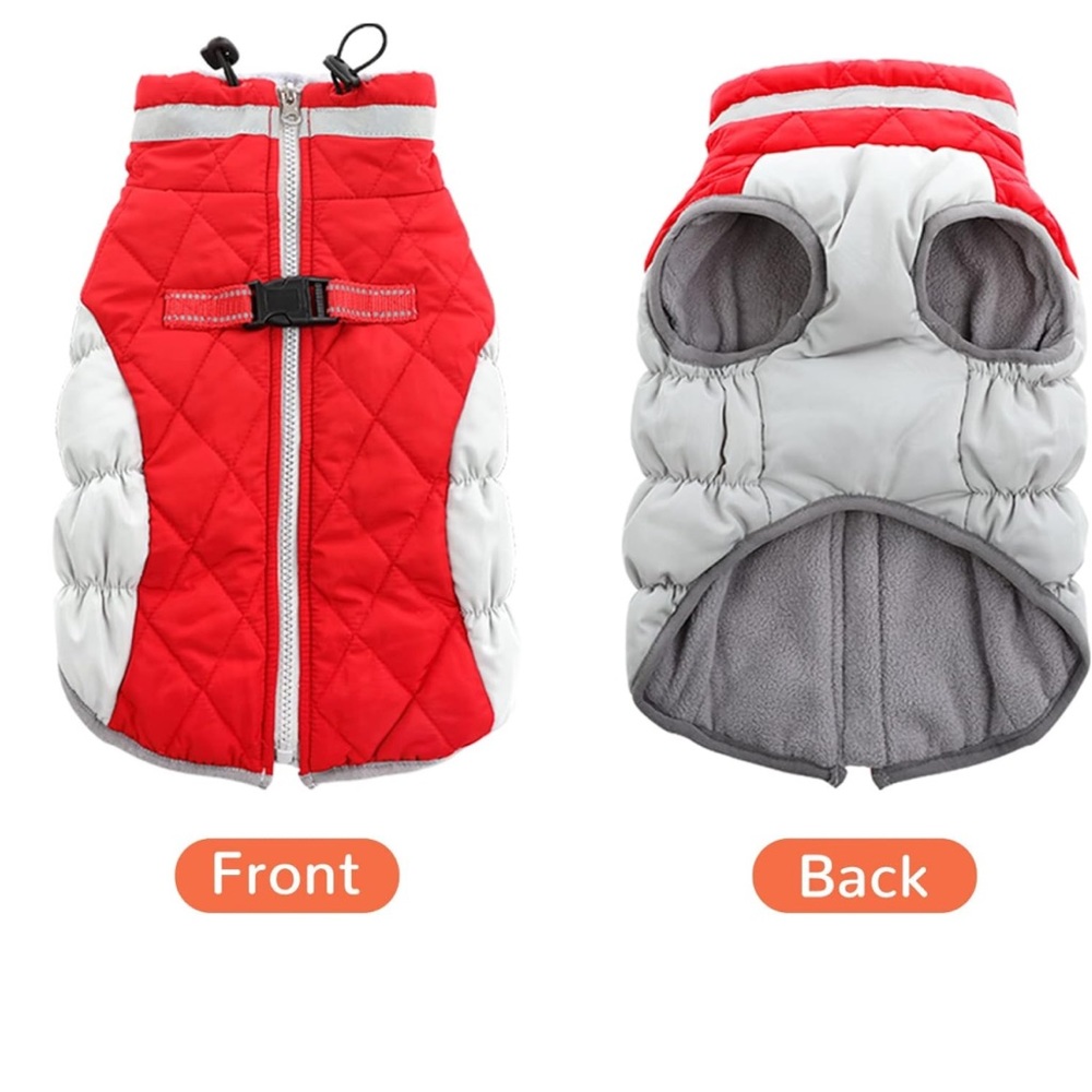 NWT Gorsbark Dog Jacket, red Medium